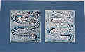 I am interested in colour and movement, these prints are an exploration of these interests.