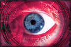 This is my eye.  I look out of the picture at you.  But of course I cant see you because this is only an image.  You cant really see me because this is only a representation of my eye.  Yet here we are momentarily, gazing into each others soul.