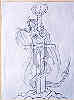 I've been very interested in myth and legends for a long time.  I got the idea from a statuette I have at home.