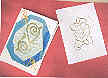 I enjoy making cards because I can always get the lovely designs.  In the books, this cards I done is called Wedding Invitation.  I will be making this for a friend.
