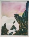 To have some piece and calm and fresh air. P.S. Mounting painted with pacet knife, sky done with normal water colour. Signed Clondyk (Old Nickname)
