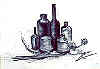 Charcoal Still - Life