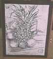 I have for a long time liked to imbue ordinary objects such as the fruit here in a still life with an extraordinary presence so what has been depicted has a feeling that is almost surrealist.