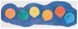 This displays a fine range of lids (Rowntrees & Nestle) Fonts and Smartie cap colours from my collection of lids.