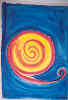 Vortex : The endless movement of confusion and panic swirling through calmness and peace of life and space.