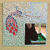 My mosaic was created as a symbol of my life and how, in an ideal world, I would like it to be.  The Peacock represents me - beautiful, proud and able to stand alone and be independent, I surrounded by a world which is calm, warm and serene.