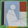 Sometimes an illness can seem quite in isolation and somewhat indescribable, which has influenced the abstraction element in this painting. My work in general is influenced by this unconsciousness which surfaces in many forms. Both figurative and abs
